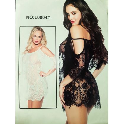 Net Lace Short Lingerie Nightie For Womens  - Hot &amp; Sexy Lingerie and Nightwear - Best Price in Pakistan - HitShop.pk